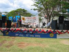 Forodhani free music stage